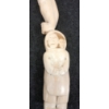 Image 2 : HUMANS, WALRUS & BIRD TOTEM BY UNKNOWN ARTIST - BONE