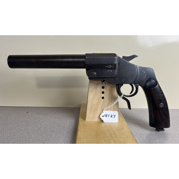 UKNOWN FLARE GUN IN APPROX 26MM FLARE - NO PAL REQUIRED 