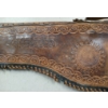 Image 2 : LOT OF 2 - ACAPUL CO & UNKNOWN TOOLED LEATHER GUN CASES