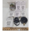 Image 2 : LOT OF 9 - MISC GAUGES - INCL DIAL TIRE, OIL PRESSURE & SPEEDOMETER