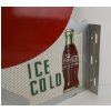 Image 3 : 1997 COCA-COLA METAL FLANGE SIGN