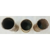 Image 5 : LOT OF 3 - ARTILLERY SHELL TRENCH ART