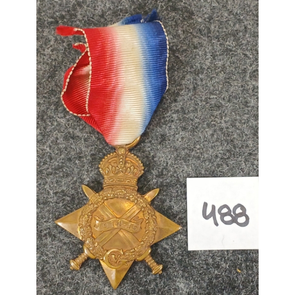 WWI BRITISH EMPIRE 1914-15 STAR MEDAL