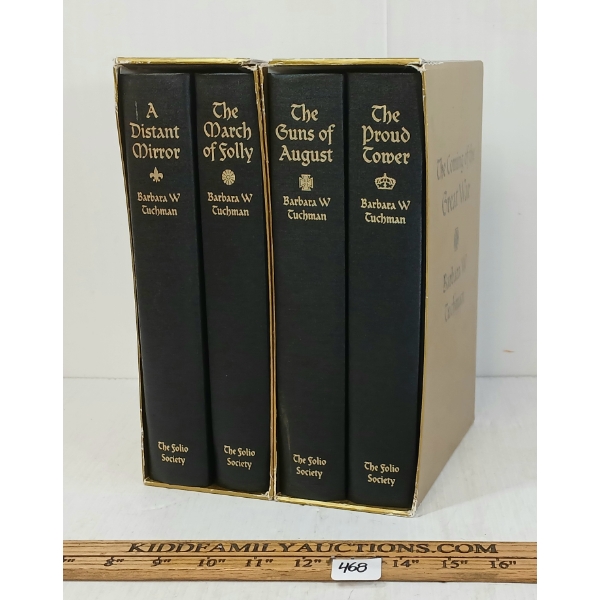 LOT OF 4 - BARBARA W. TUCHMAN HISTORICAL PUBLICATIONS