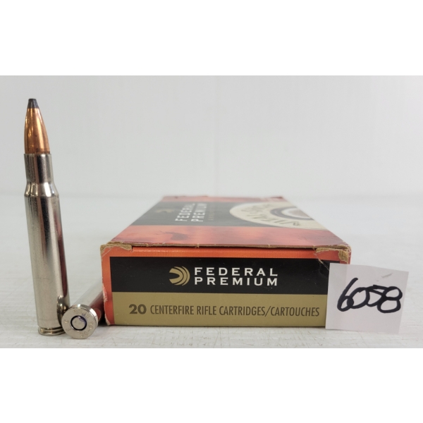 AMMO: 20X FEDERAL PREMIUM .30-06SPRG - 165GR 