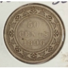 Image 3 : LOT OF 2 - 1896 & 1909 NEWFOUNDLAND 50 CENT SILVER COINS