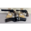 Image 1 : LOT OF 2 - CROSMAN PELLET REVOLVERS - NO PAL REQUIRED 