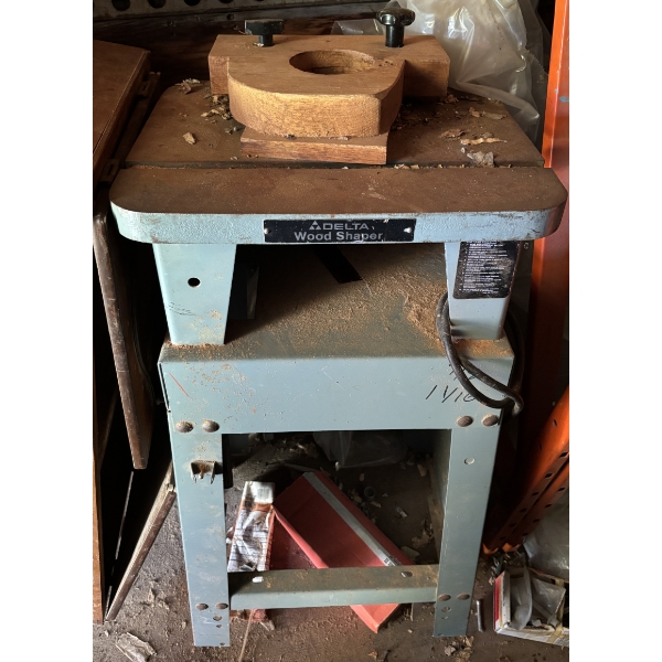 LOT OF 2 - DELTA SHAPER & SANDING UNIT