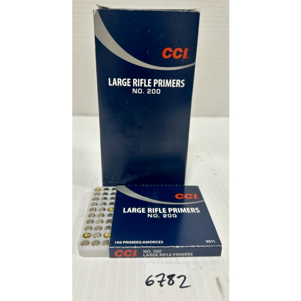 PRIMERS: 1000X CCI NO. 200 LARGE RIFLE