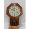 Image 2 : 1910 WATERBURY WALL CLOCK - WORKING CONDITION UNKNOWN
