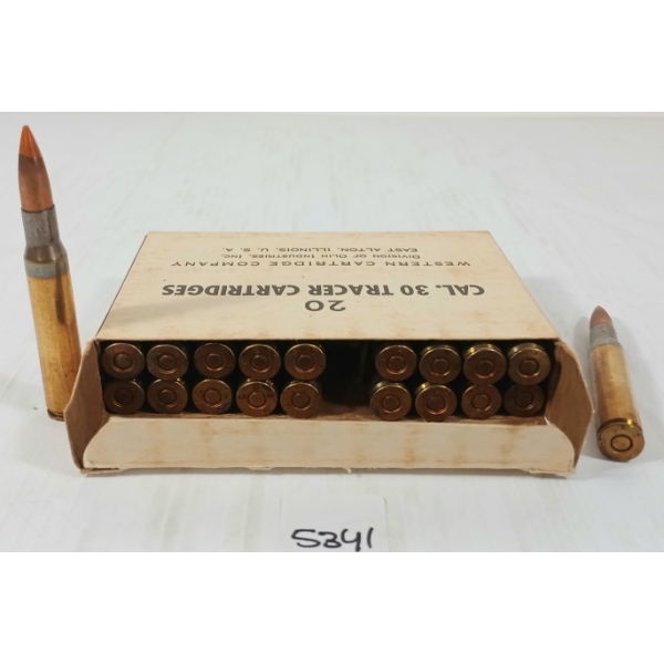 AMMO: 20X WESTERN .30 TRACER