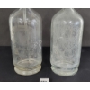 Image 5 : LOT OF 2 - THE GIERLING BOTTLING CO & HARRIS SCHLOSBERG - CLEAR ACID-ETCHED - SELTZER BOTTLES