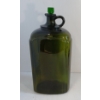 Image 3 : BRIGHT'S EST'D. 1874 GREEN GLASS JUG W/ STOPPER