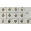 Image 1 : LOT OF 13 - 1934 & 1935 CDN 5 CENT COINS