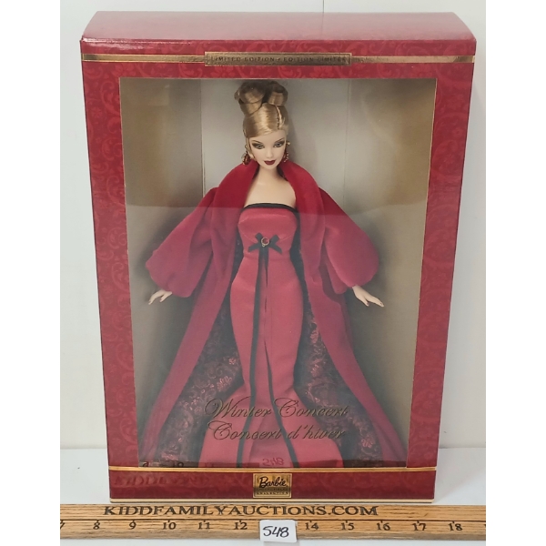 BARBIE 2002 WINTER CONCERT COLLECTIBLE DOLL