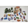 Image 1 : JOB LOT - TINS TOYS & DIECAST VEHICLES - INCL MATCHBOX & DINKY, ETC