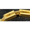 Image 3 : SQUARE BOX CHAIN GOLD TONE BRACELET