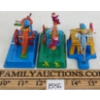 Image 4 : LOT OF 3 - TIN HAND CRANKED TOYS