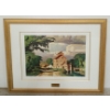 Image 1 : "VILLAGE HILL" BY ALFRED JOSEPH CASSON - FRAMED PRINT