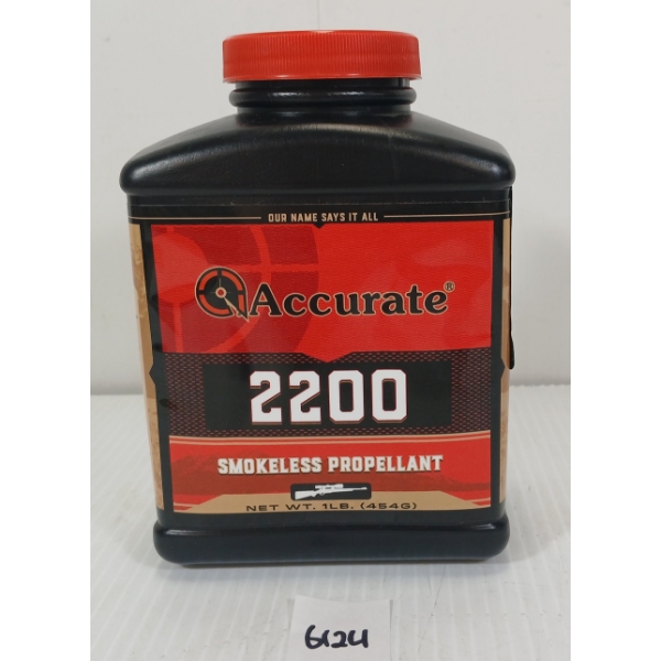 POWDER: ACCURATE 2200 SMOKELESS POWDER - 1LB