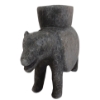 663  DOG W/ PACK BY MARY SINGAYTI  STONE