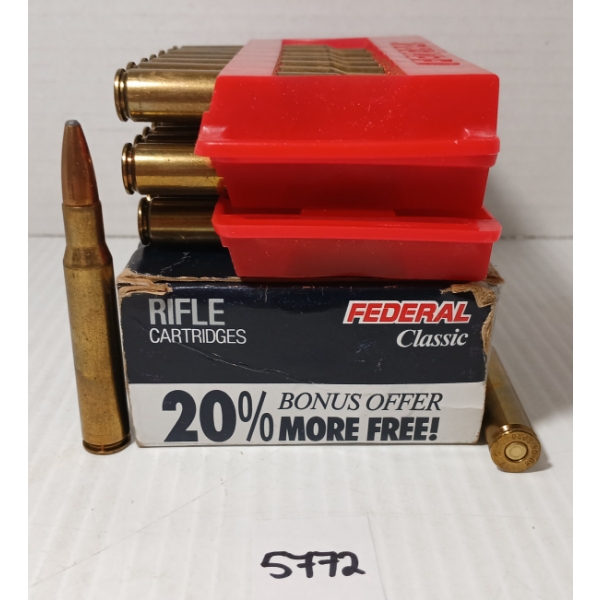 AMMO: 24X FEDERAL .30-06 SPRG - 180GR - HI-SHOK