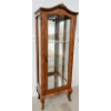 Image 1 : VITRINE W/ KEY - FRENCH ROCOCO STYLE - OAK - C. LATE 19TH / EARLY 20TH CENTURY
