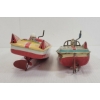 Image 5 : LOT OF 2 - TIN WIND UP ARROW & FLASH BOATS