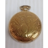 Image 3 : LADIES' GOLD-PLATED ELGIN POCKET WATCH