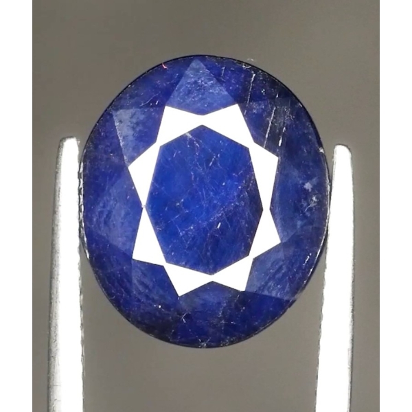 NATURAL MIDNIGHT BLUE SAPPHIRE - OVAL CUT ($13,680)