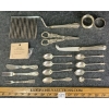 LOT OF 8 - SILVER PLATED SERVING WARE - INCL GODINGER & SILEA