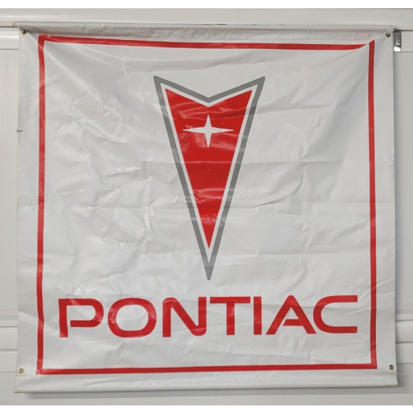 PONTIAC VINYL SIGN