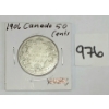 1906 CDN SILVER 50 CENT PC