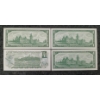 Image 2 : LOT OF 4 - 1967 & 1973 CDN $1 BANKNOTES - INCL CONSECUTIVE 