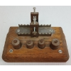 Image 6 : 20TH CENTURY ENGLISH MINIATURE STEEL ROLLING MACHINE