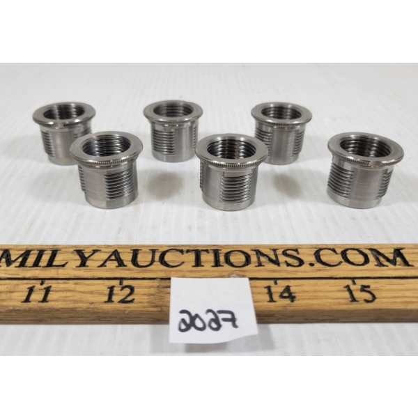 LOT OF 6 - LEE QUICK CHANGE BREECH LOCK BUSHINGS