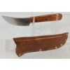 Image 1 : UNMARKED KNIFE W/ LEATHER SHEATH