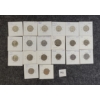 Image 2 : LOT OF 20 - 1953-67 CDN 5 CENT COINS