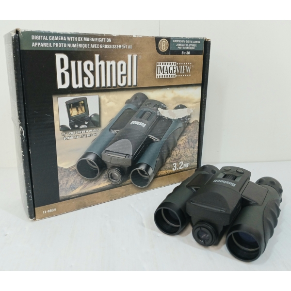 BUSHNELL IMAGEVIEW 8X30 BINOCULAR & DIGITAL CAMERA