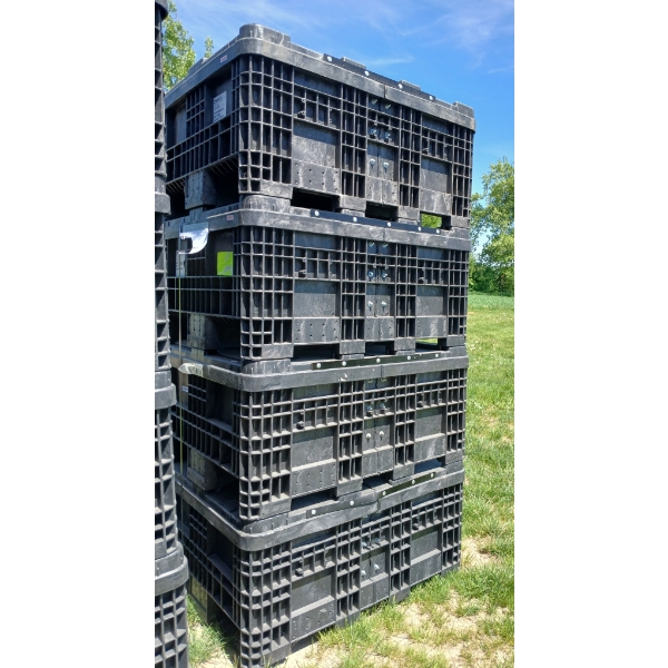 LOT OF 4 - RPP INDUSTRIAL STORAGE CONTAINERS