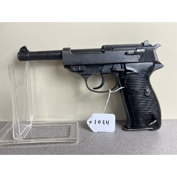 WALTHER P38 IN 9MM - RESTRICTED 