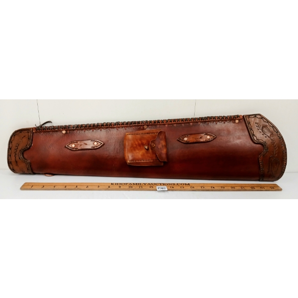 LEATHER RIFLE SCABBARD