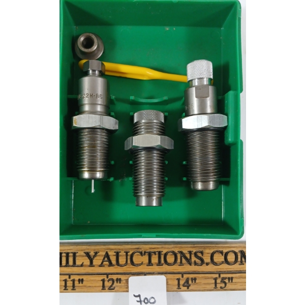 LEE .22 HORNET DIE SET