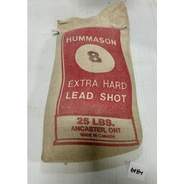 SHOT: 25 LB NO 8 LEAD SHOT