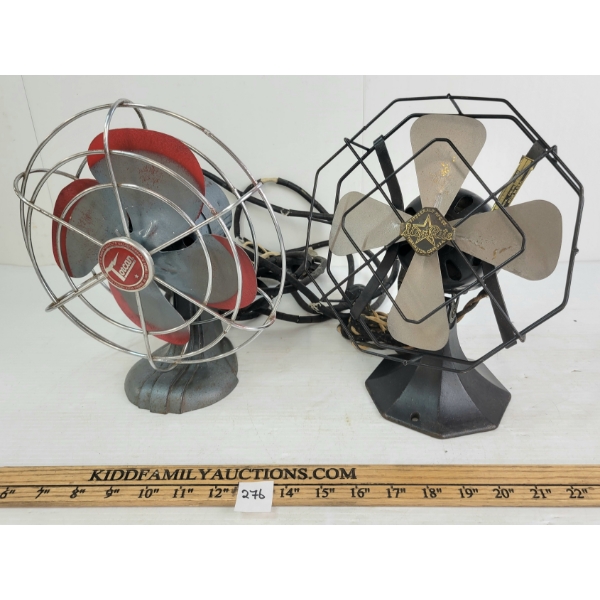 LOT OF 2 - TORCAN & STAR-RITE FANS - MODEL NO'S. 60T & 443UM