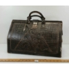 LEATHER TOOLED DOCTORS BAG