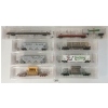 Image 1 : LOT OF 8 - MICRO TRAINS - ROCK ISLAND, SOUTHERN RAILWAY, PENN CENTRAL, HOLIDAY, ETC