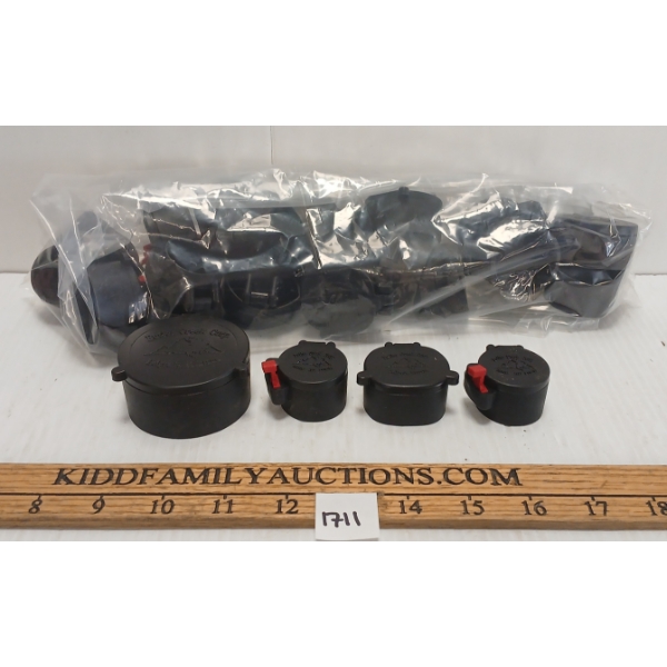 SMALL QTY OF MISC BUTLER CREEK SCOPE COVERS