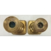 Image 4 : LOT OF 2 - BRASS CANDLESTICK HOLDERS