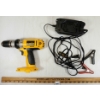 Image 2 : LOT OF 2 - DEWALT CORDLESS DRILL - 24HR BATTERY CHARGER